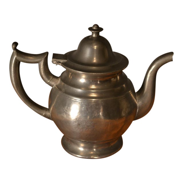 American Pewter Teapot by Allen Porter Chairish