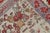 Vintage Turkish Oushak Rug in All-Over Flower Design Background & Simple Boteh Border For Sale - Image 13 of 13
