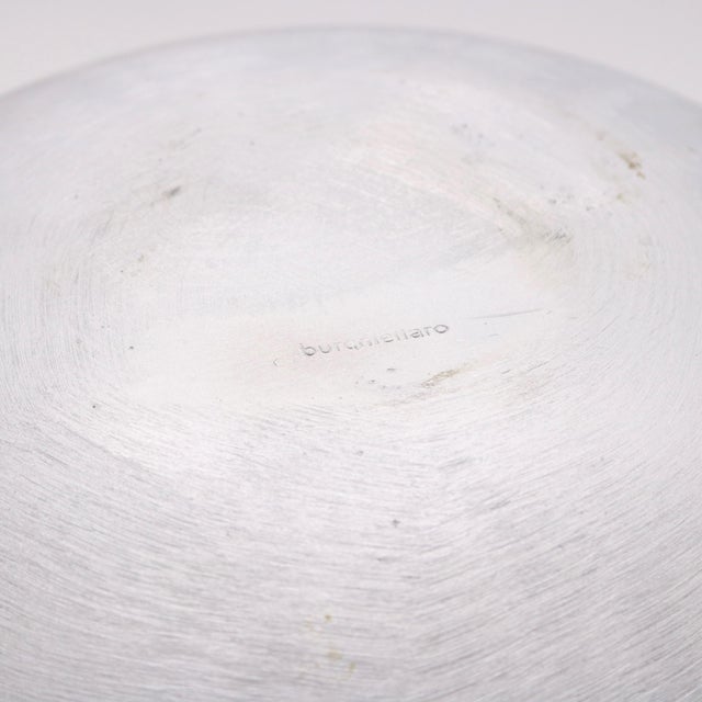 1970s 1970s Modernist Round Vase by Artist Lorenzo Burchiellaro For Sale - Image 5 of 18
