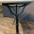 Antique French Carrera Marble Top Cafe or Bistro Table With Cast Iron Base For Sale - Image 9 of 10