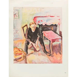 1950 After Othon Friesz, "Portrait of Fernand Fleure" German Edition Offset Lithograph