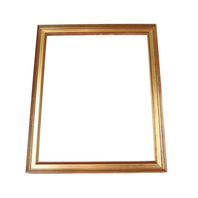 Sleek Classic Gold Frame For Sale - Image 9 of 11