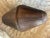 English Double Sided Late 19th Century English Industrial Factory Milliner's Felt Hat Mold Form #2 With Patina For Sale - Image 3 of 12