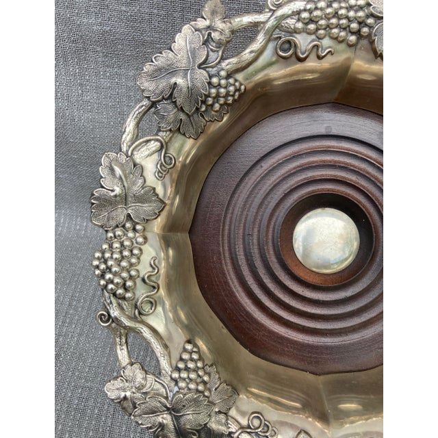 1950s Vintage Wine Coaster For Sale - Image 5 of 12