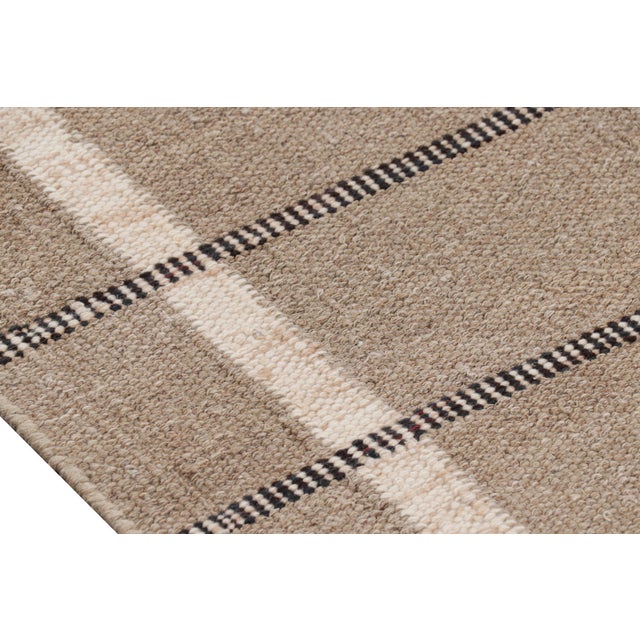 Mid-Century Modern Birger Handwoven Hemp Rug by Celerie Kemble for Chairish,7'x9' For Sale - Image 3 of 8