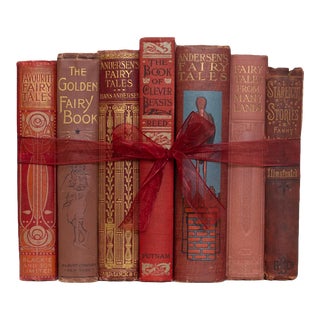 Antique Rosy Fairytales Gift Set- 7 Pieces For Sale