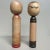 Large Japanese Kokeshi Dolls, 1960s, Set of 2 For Sale - Image 12 of 14