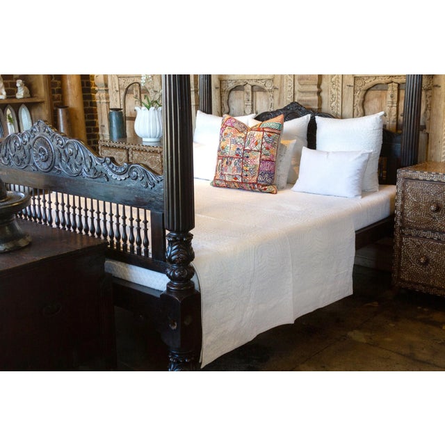 Fionee Applique Coverlet For Sale In Los Angeles - Image 6 of 7