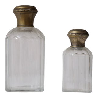 Early 20th Century French Perfume Bottles- Set of 2 For Sale