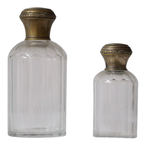 Early 20th Century French Perfume Bottles- Set of 2