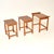 1930s Art Deco Figured Walnut Nesting Tables, 1930s, Set of 3 For Sale - Image 5 of 13