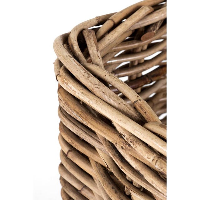 Large Country House Wicker Basket For Sale - Image 6 of 9
