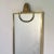 Italian Brass Wall Mirror, 1950s For Sale - Image 10 of 13