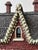 Antique Folk Art Vernacular Farmhouse Polychrome Shell Model, Circa Early 20th Century For Sale In New York - Image 6 of 12