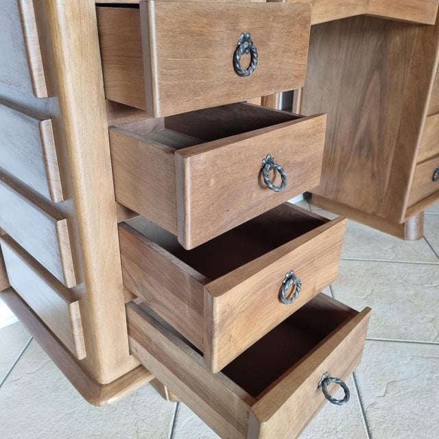 Dressing Table with Mirror, 1970s For Sale - Image 4 of 15