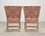 Set of Four McGuire Spindle-Back Rattan Ikat Dining Armchairs For Sale - Image 18 of 18
