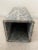 Late 20th Century Vintage Marble Pillar Custom Accent/Side/Plant Table Gray, Salmon, Cream Marble. For Sale - Image 5 of 12