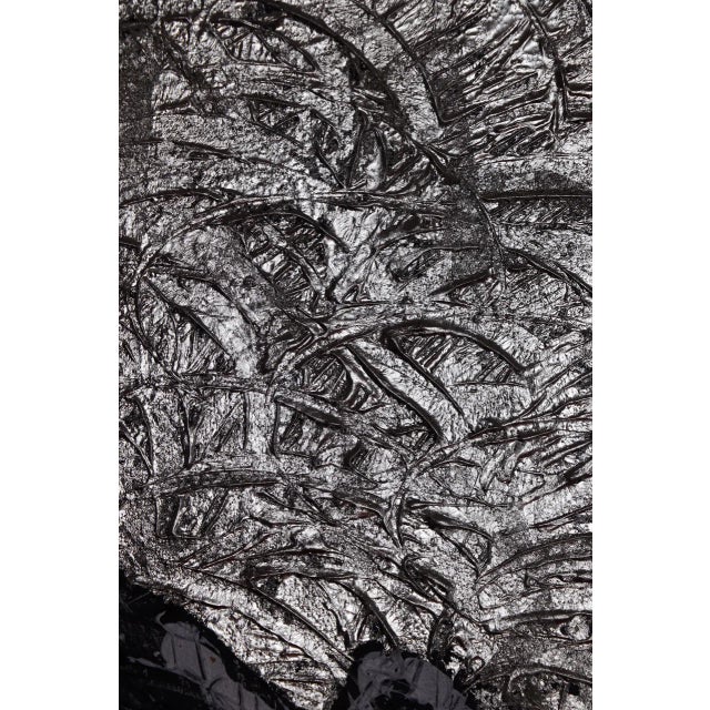 Contemporary "Save The Elephants" Contemporary Mixed-Media Painting by Sax Berlin For Sale - Image 3 of 8