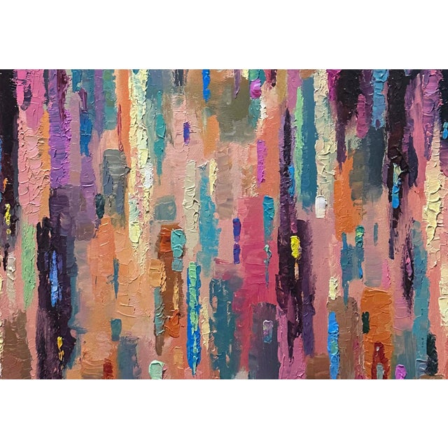 In "Patchwork Horizon 4," vibrant patches of color converge in a dynamic interplay, creating an abstract landscape that...