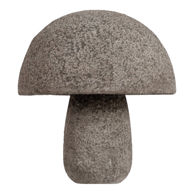 Currey & Company Large Granite Mushroom For Sale