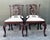 Chippendale Vintage Carved Mahogany Chippendale Dining Chairs - Set of 4 For Sale - Image 3 of 12