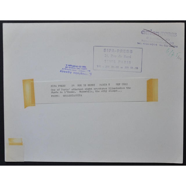 Paris Nude in Front of Musée de l´Homme, 1970s For Sale - Image 3 of 4