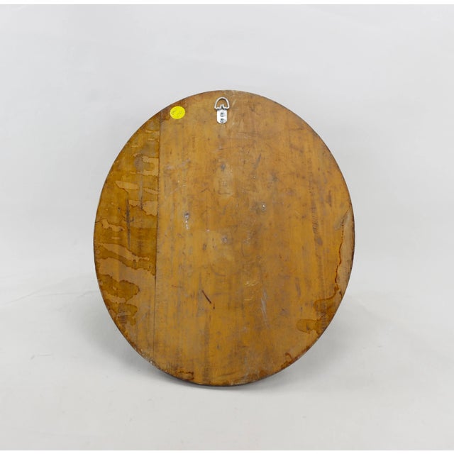 A Mid-20th Century Wooden Hand-Carved Decorative Dog Head For Sale - Image 9 of 12