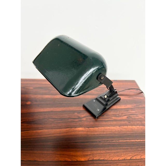 Vintage Articulated Desk Lamp with Black Frame from Erpe, 1930s For Sale - Image 4 of 13