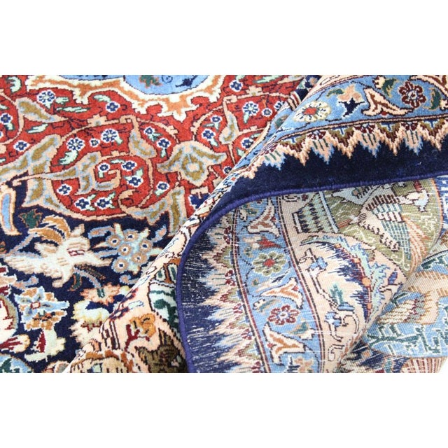 Hand-Knotted Kashmar Rug For Sale - Image 10 of 11