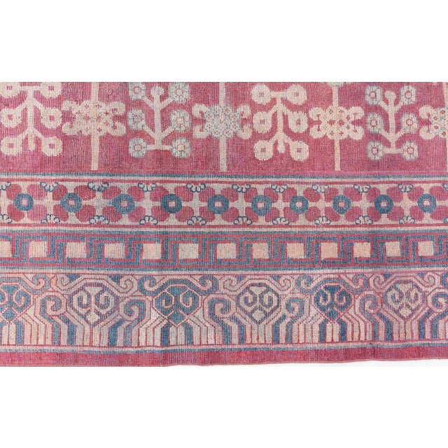 Doris Leslie Blau 19th Century Antique Samarkand Khotan Rug For Sale - Image 10 of 10