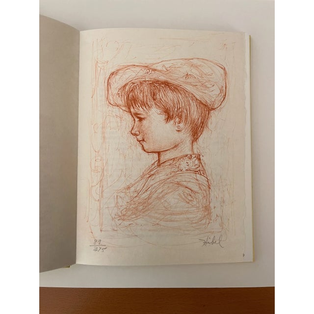 Artist: Edna Hibel Country: USA Title: Girl with Earrings Medium: Original Lithograph Marks: hand numbered and signed in...