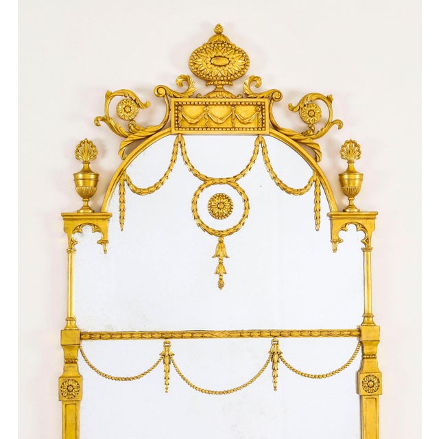 Antique George III Adam Revival Giltwood Mirrors, Set of 2 For Sale - Image 10 of 12