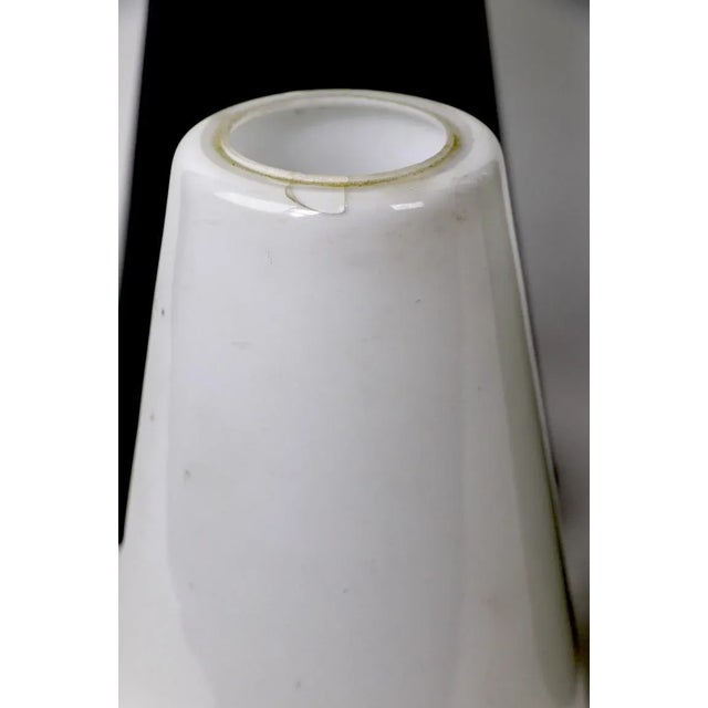 Mid 20th Century Smoked Glass Cone Form Pendant For Sale - Image 5 of 13