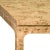 2020s Matthew Izzo Home Adams 86" Light Burlwood Modern Rectangle Dining Table For Sale - Image 5 of 8