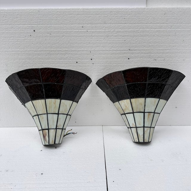 1970s Art Deco Hair Sconces by Andy Thornton, 1970s, England, Set of 2 For Sale - Image 5 of 18