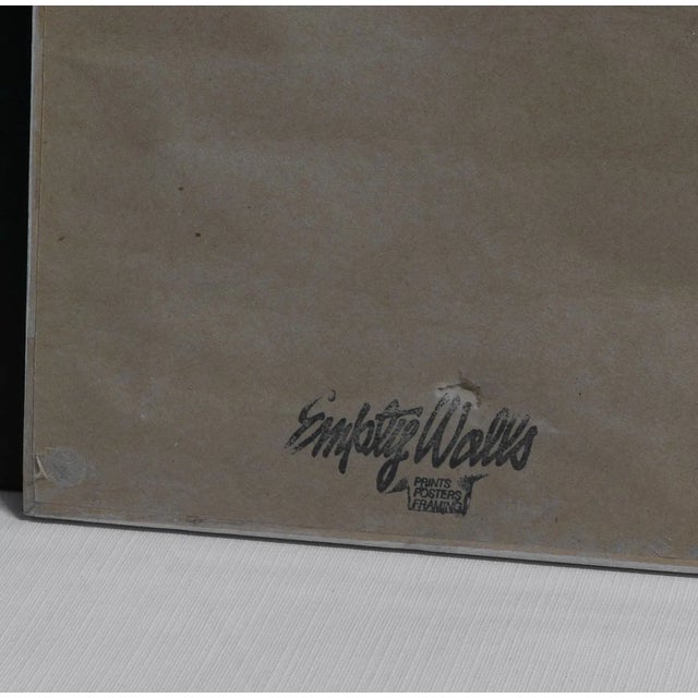 1990s Vintage Alan Klug Mykonos Greece Limited & Signed Framed Photo Print For Sale In Dallas - Image 6 of 6