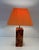 Plastic Lucite Lamps Representing a Tortoise Shell French Work. Circa 1970 - a Pair For Sale - Image 7 of 12