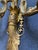 Pair of Early 20th Century Matching Serpent Brass Wall Sconces For Sale In Chicago - Image 6 of 11