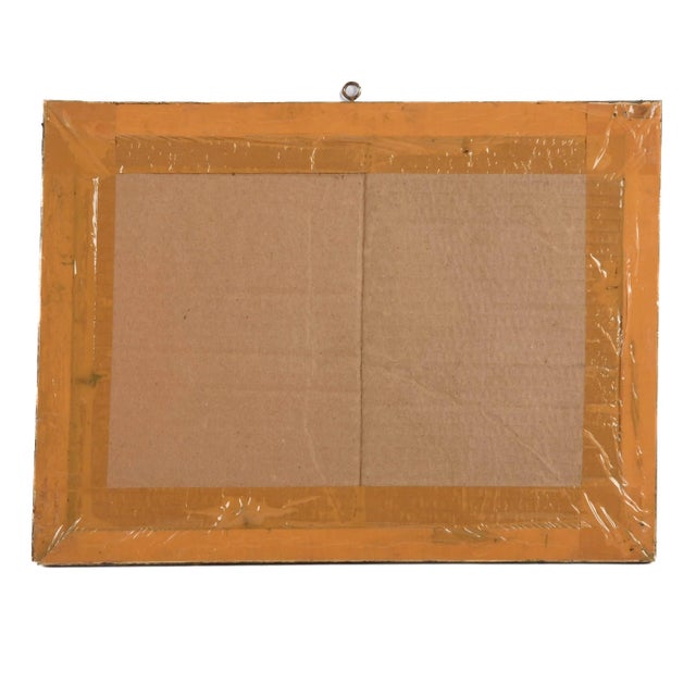 Late 20th Century Framed Indonesian Siraman Ritual Reverse Glass Painting For Sale - Image 5 of 11