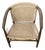 1950s Illuminati Wikkelso Teak Danish Modern Rush Woven Lounge Chair For Sale