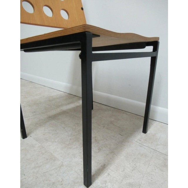 Michael Graves Design Kron Prototype Stack Concept Side Chair Round Pilon B For Sale - Image 14 of 15