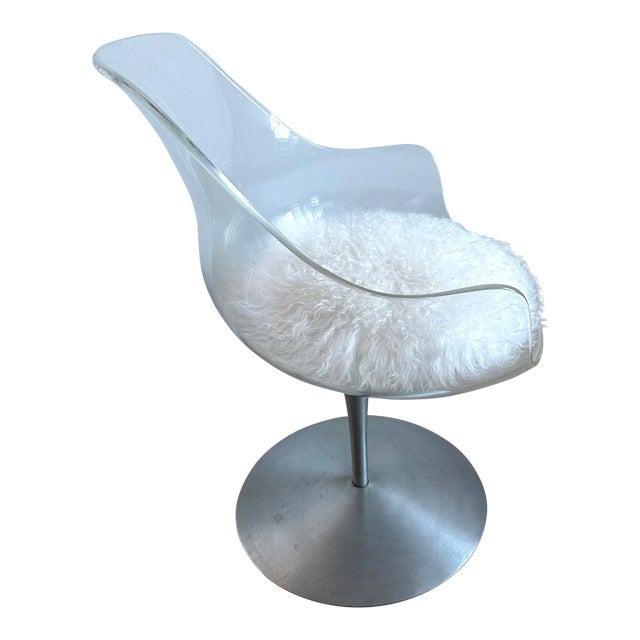 Estelle & Erwine Laverne Champagne Chair Mid Century Modern 1960's For Sale