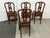 Early 21st Century French Provincial Leopard Print Dining Chairs, Set of Four For Sale - Image 5 of 12
