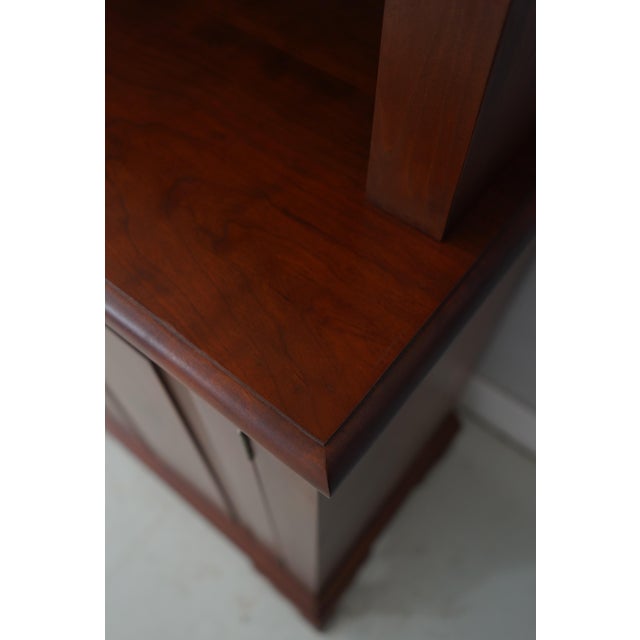 Dr Dimes Cherry Stepback Dutch Cabinet Cupboard For Sale - Image 12 of 18