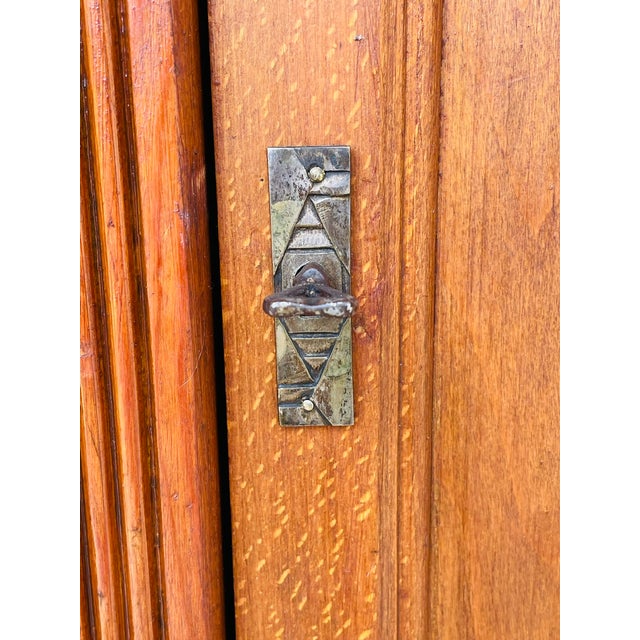 Art Deco Walnut Storage Cabinet, 1930s For Sale - Image 10 of 18