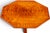 Eldred Wheeler Late 20th Century Eldred Wheeler Bench-Made Tiger Maple Hexagonal Candlestand Pedestal Table For Sale - Image 4 of 9