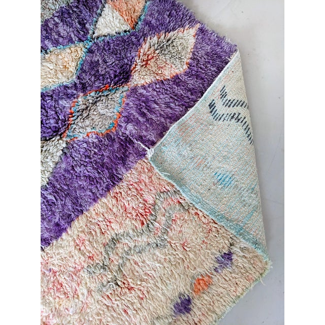 Soft Coloured Boujaad Rug For Sale - Image 4 of 6