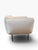 Cream Woud Nakki 1-Seater Lounge Chair by Mika Tolvanen in Cream Velvet For Sale - Image 8 of 18