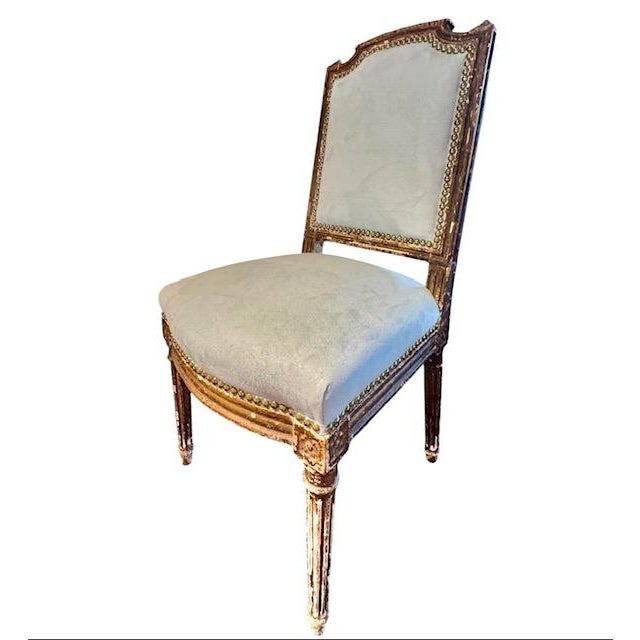 A delightful French boudoir chair dating to circa 1860. This chair is a charming example of mid-19th century French...