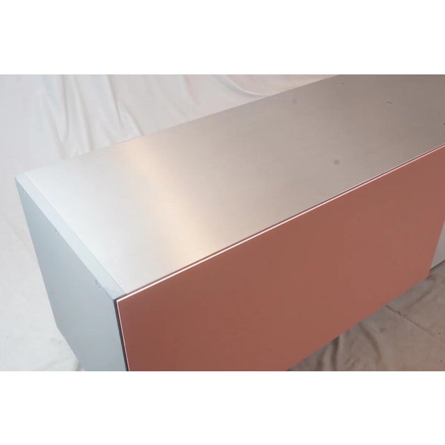 Vitra Kast Cabinet Sideboard in Pink and Dark Green by Maarten Van Severen For Sale - Image 9 of 12